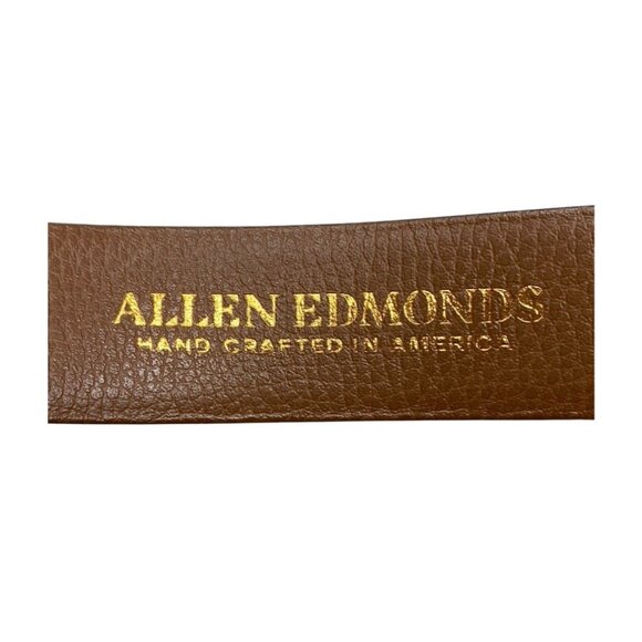 Allen Edmonds Mens Tan Dress Belt Size 42 Handcrafted In America Business Career